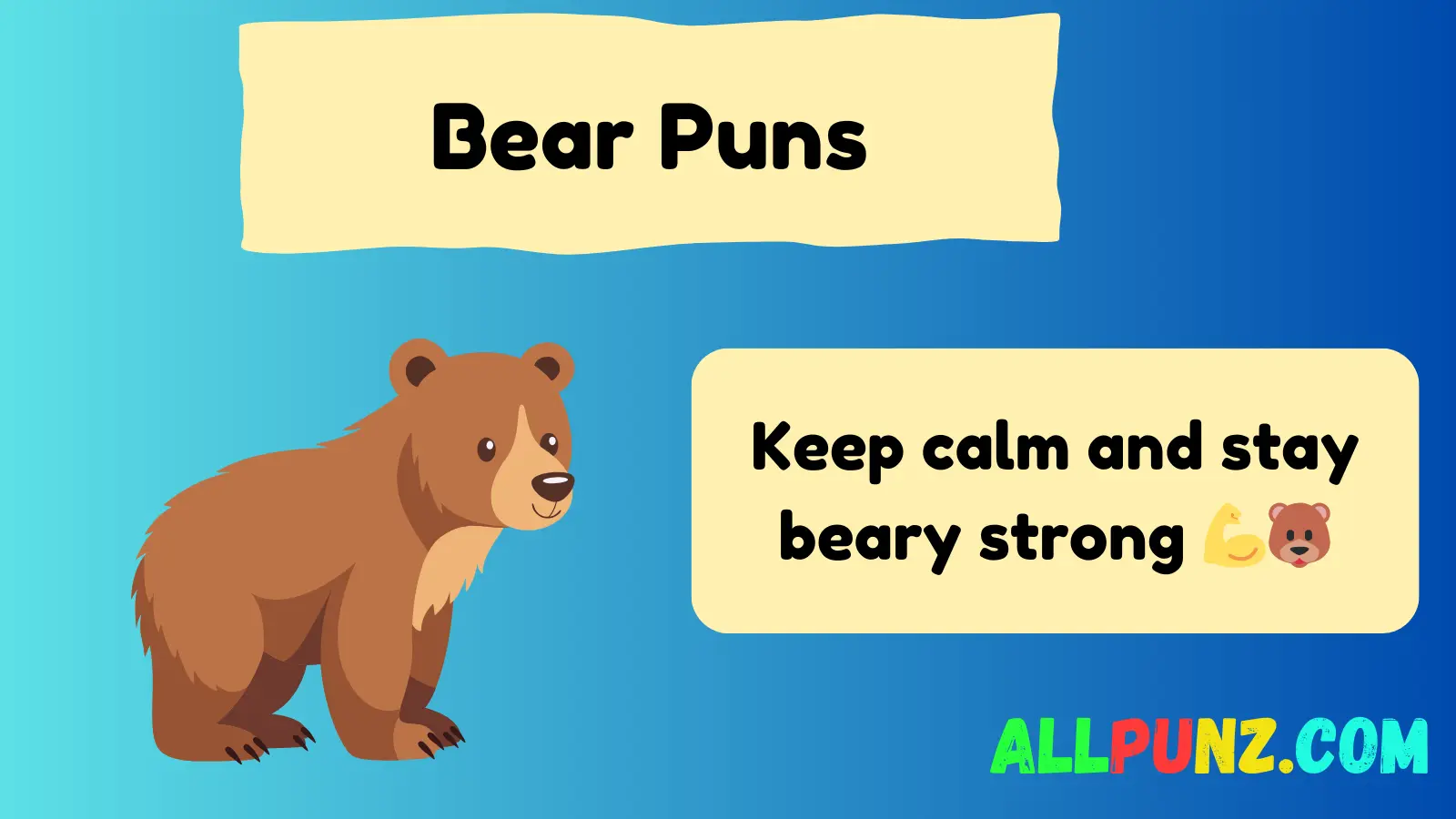 Read more about the article 378+Funny Bear Puns to Make You Roar with Laughter – 2025🐻