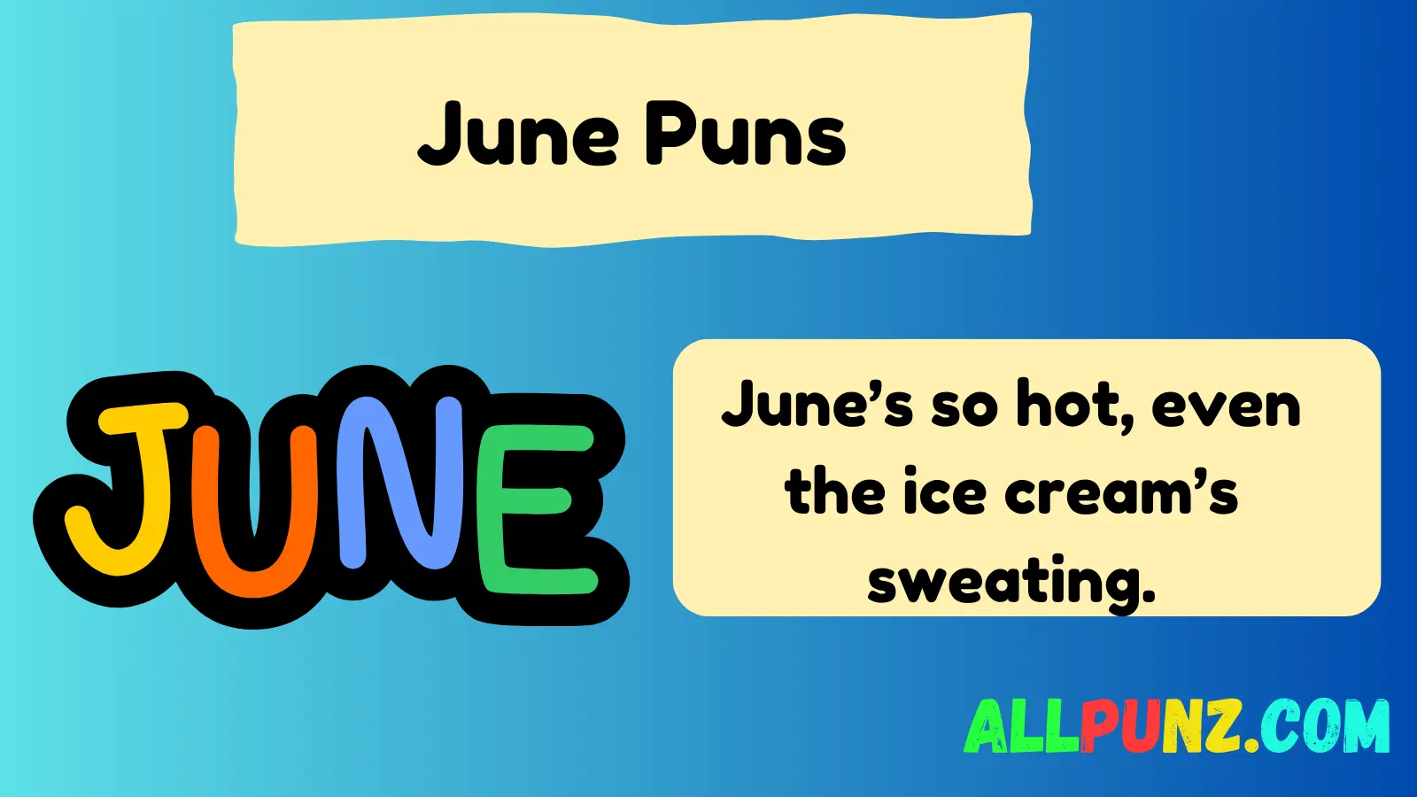 june-puns